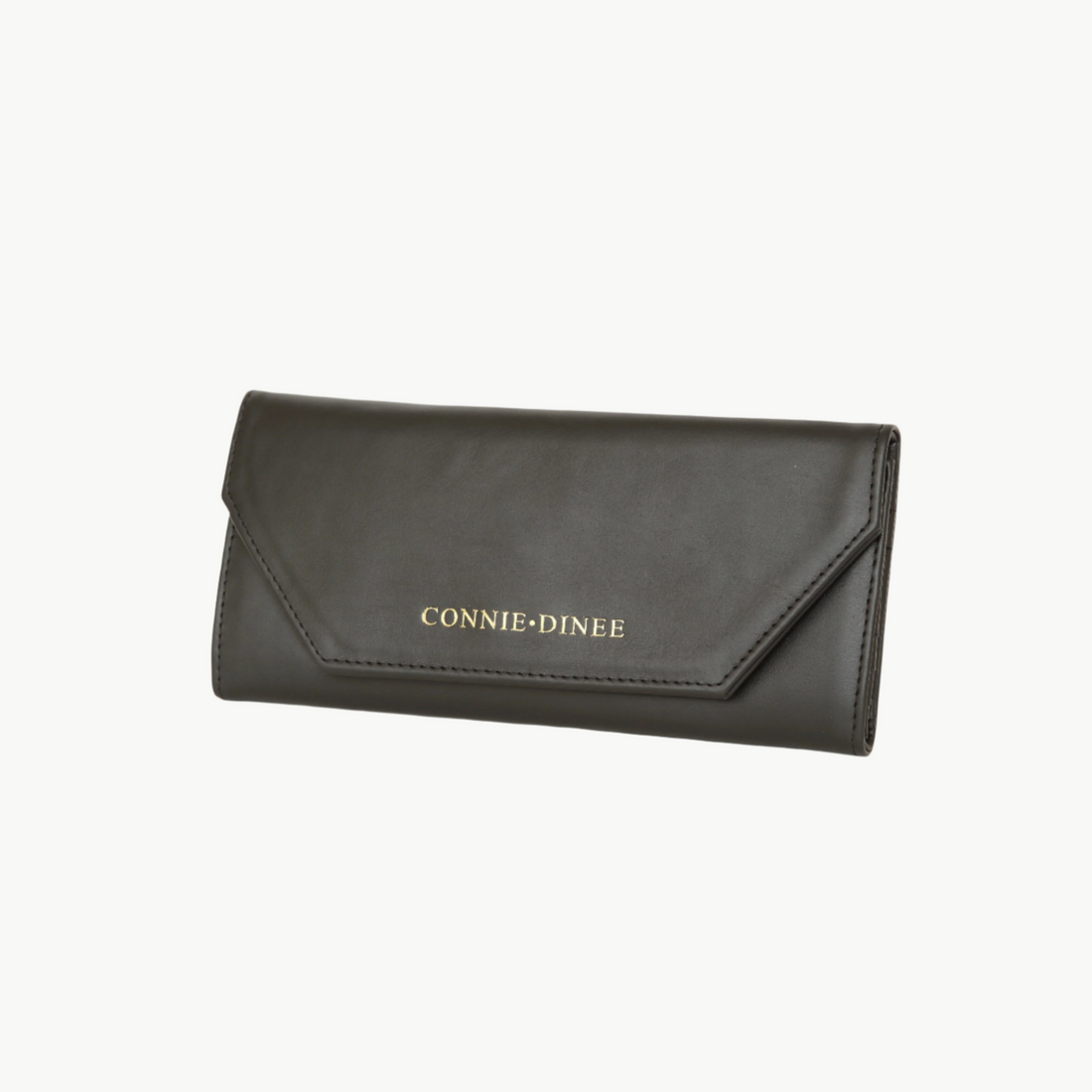 Black Tri-Fold Leather Wallet