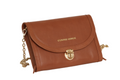 Brown and Gold Travel Clutch - Connie Dinee
