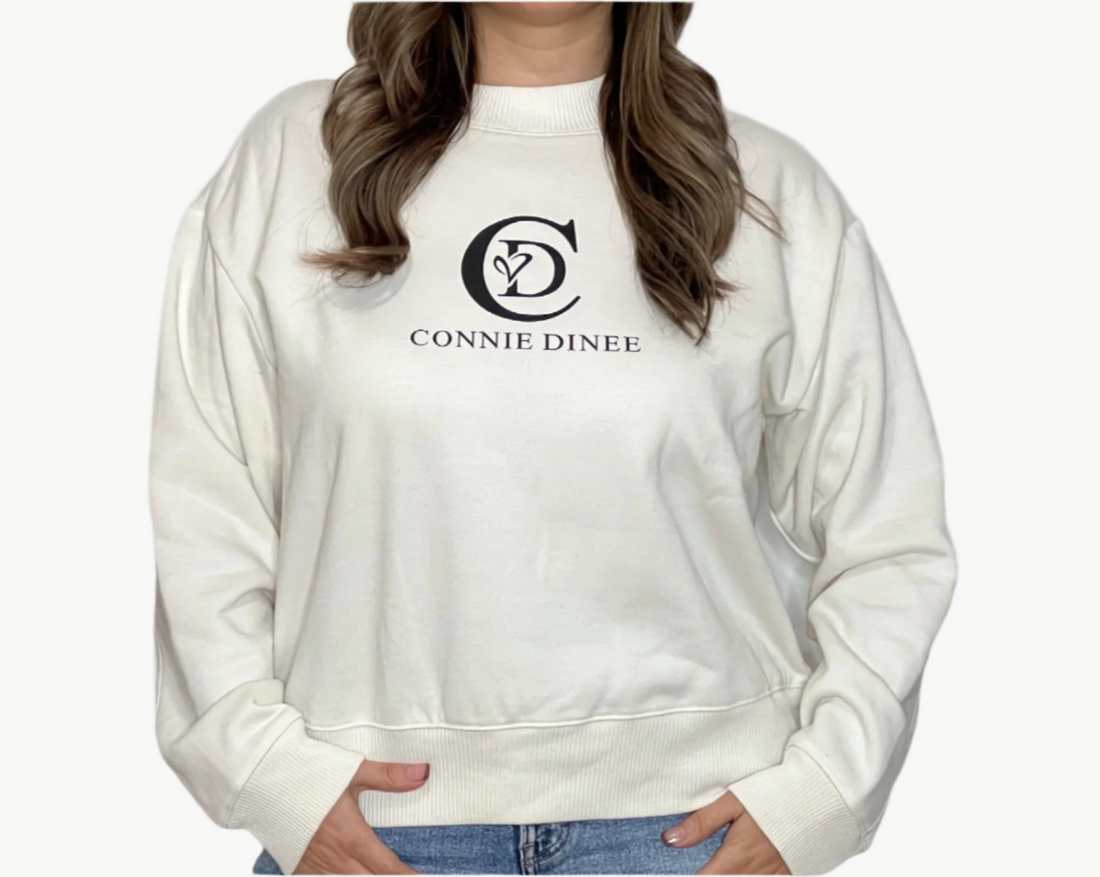 XOXO - Connie Dinee Sweatshirt - Cream