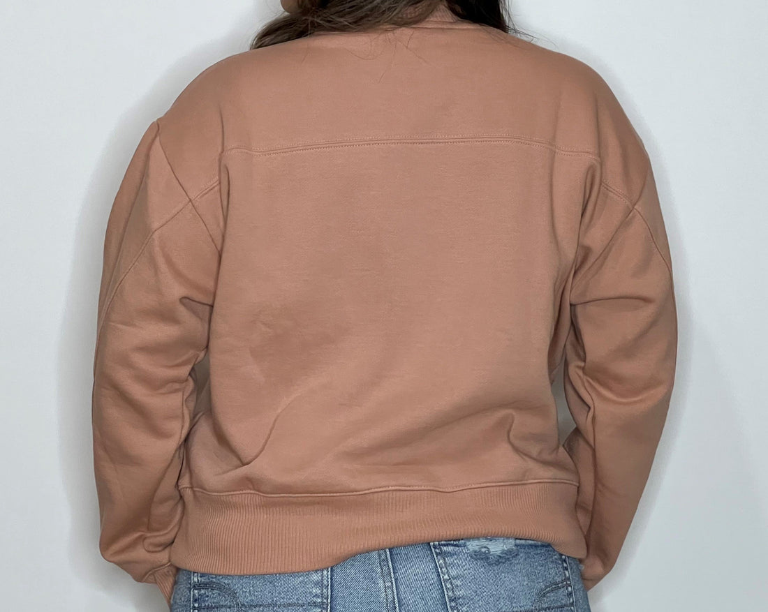 XOXO Sweatshirt Blush