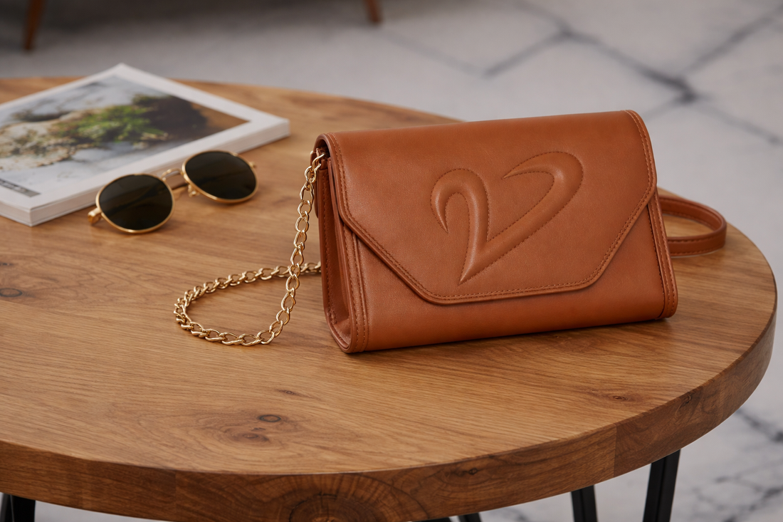 leather clutch for women