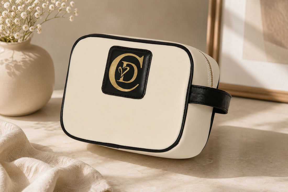organize makeup bag women