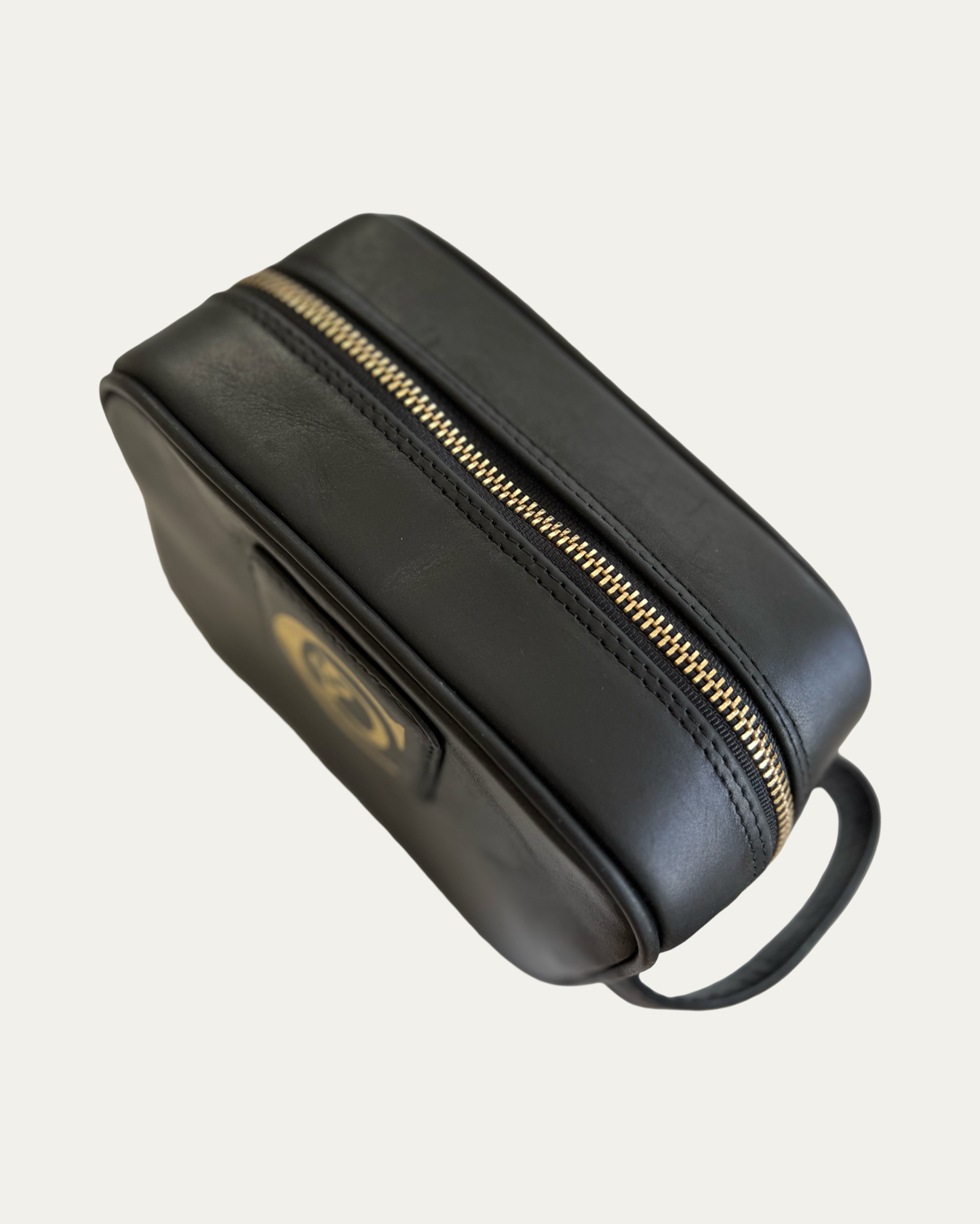 Black and Gold Toiletry & Makeup Bag