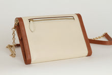 Load image into Gallery viewer, Brown and Cream Travel Clutch
