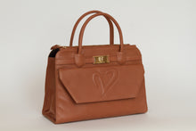 Load image into Gallery viewer, Brown Leather Tote Bag
