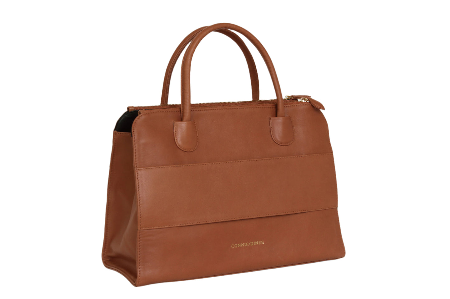 Brown Leather Tote Bag