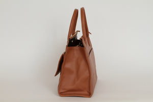 Brown Leather Tote Bag