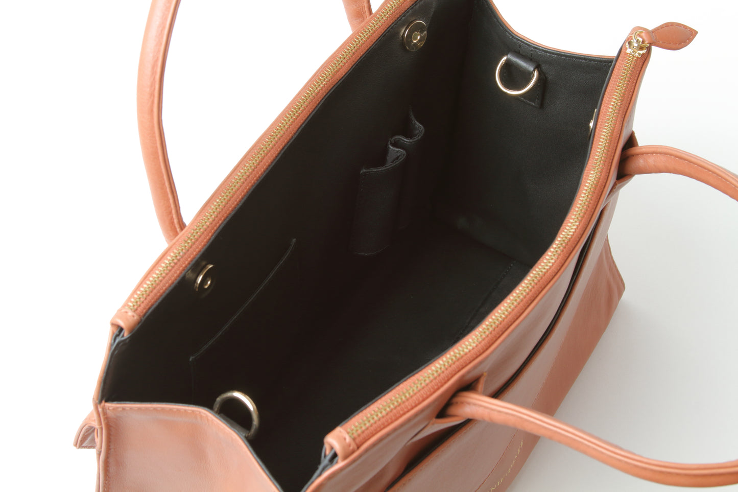 womens brown leather tote bag