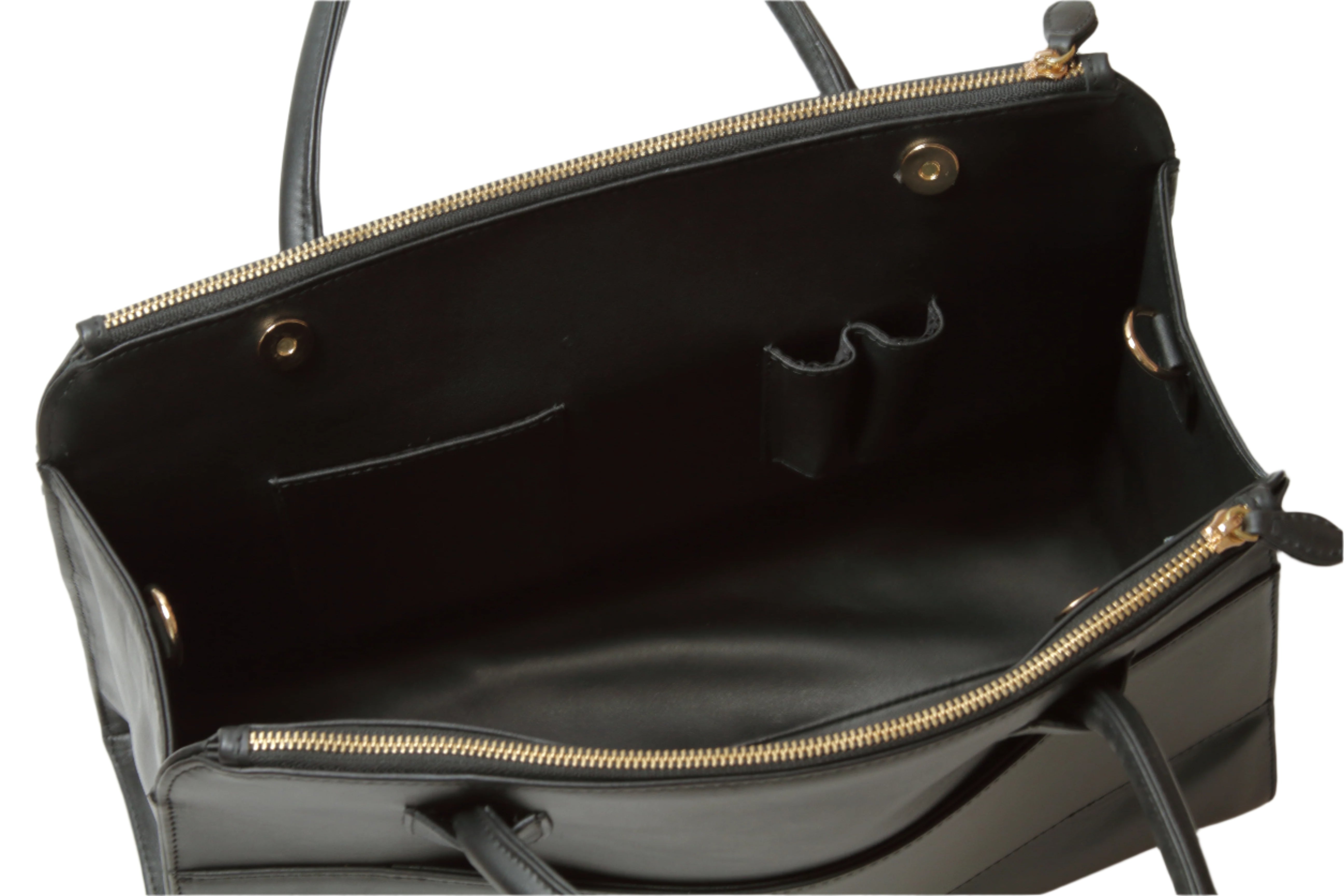 Stylish Black Leather Tote Bag for Daily Use Stylish Black Leather Tote Bag for Daily Use