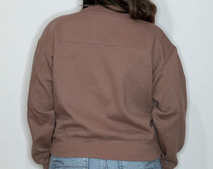 XOXO - Connie Dinee Sweatshirt - Brown