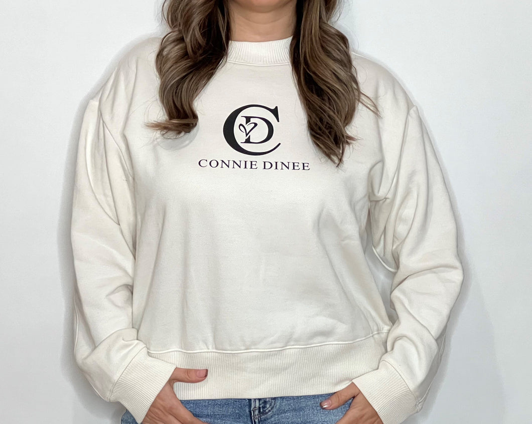 XOXO - Connie Dinee Sweatshirt - Cream